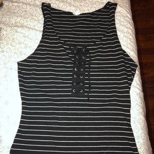 Striped Bodysuit